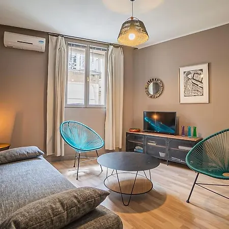 L'acapulco, T1, Clim, Place Comedie Apartment *